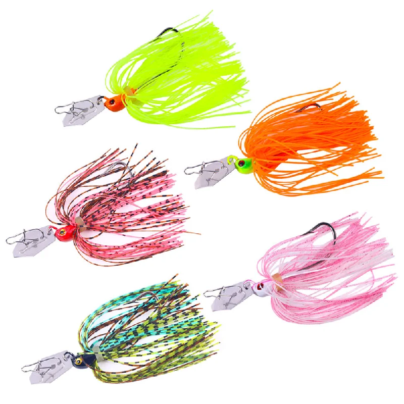 Lures For Anglers Who Like Variety-8CM 11.4G Bass Jigs with Swivel SB052