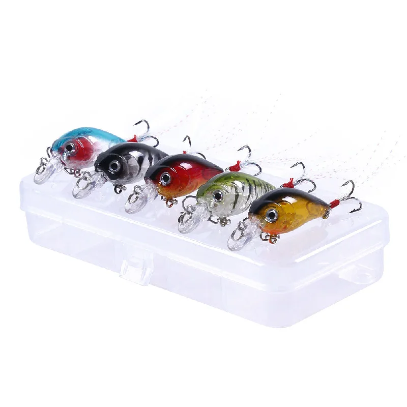 Fishing Lures For Clear Water-1 7/9in 1/7oz Mini Crankbait Lure